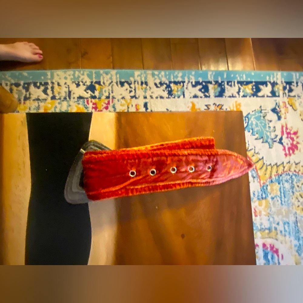 Crushed Velvet Belt from Free People